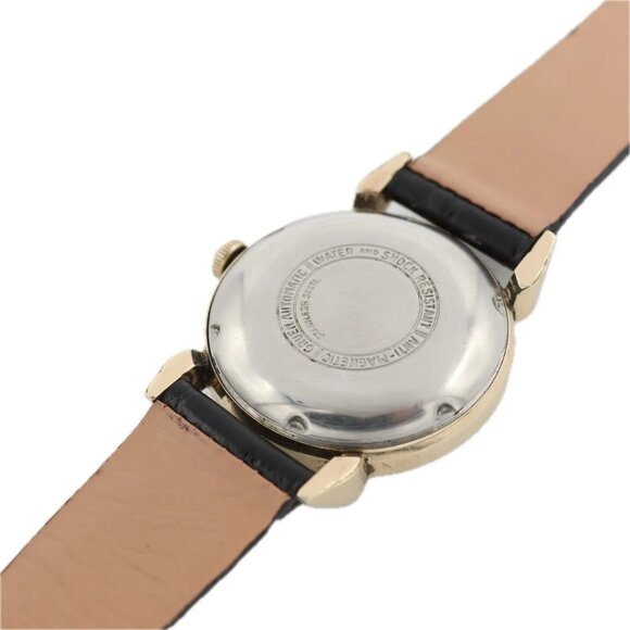 Vintage 32mm Gruen Precision Men's Bumper Automatic Wristwatch 62SS USA 10k GF - Picture 5 of 6